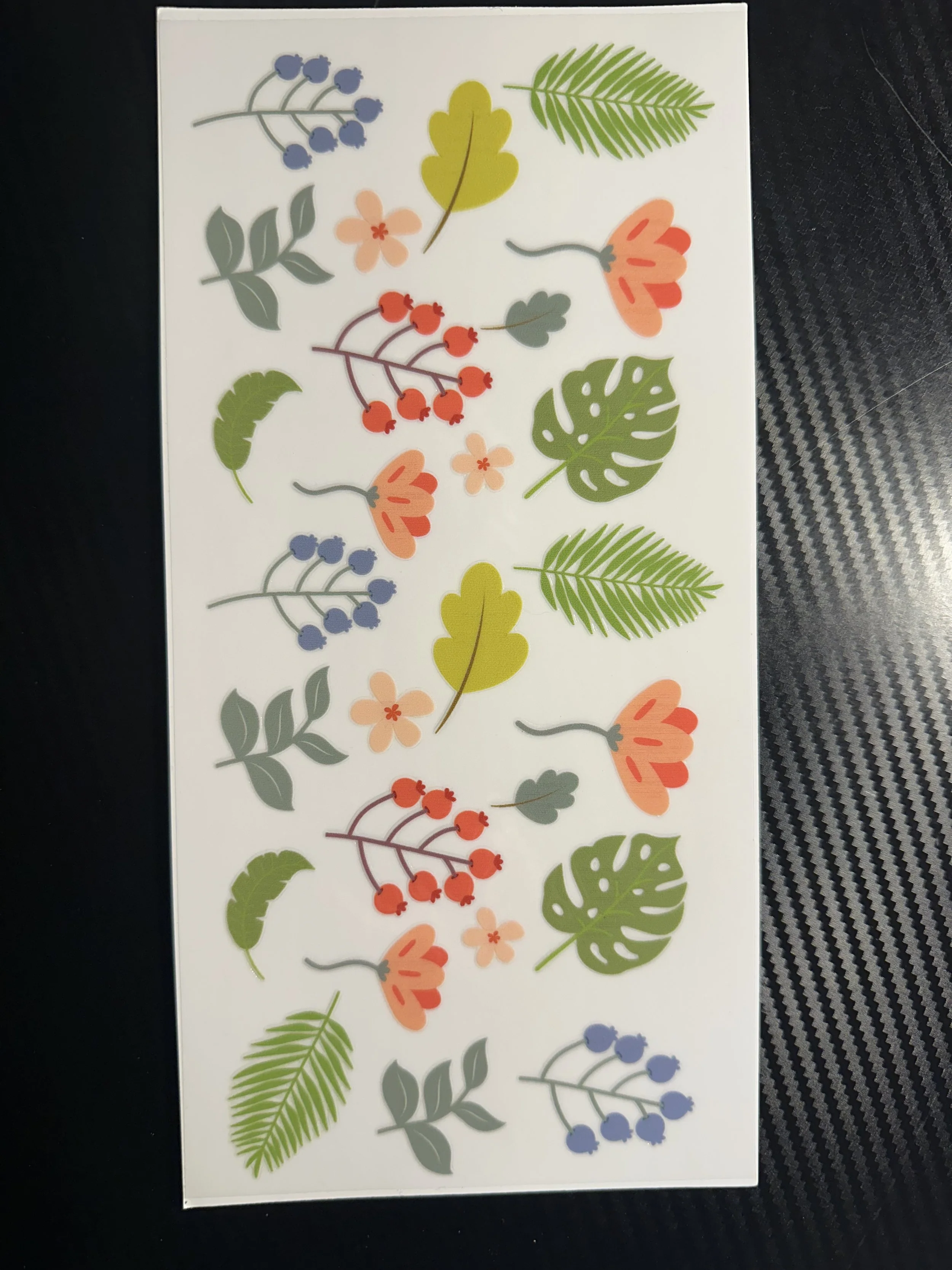 flower and leafs