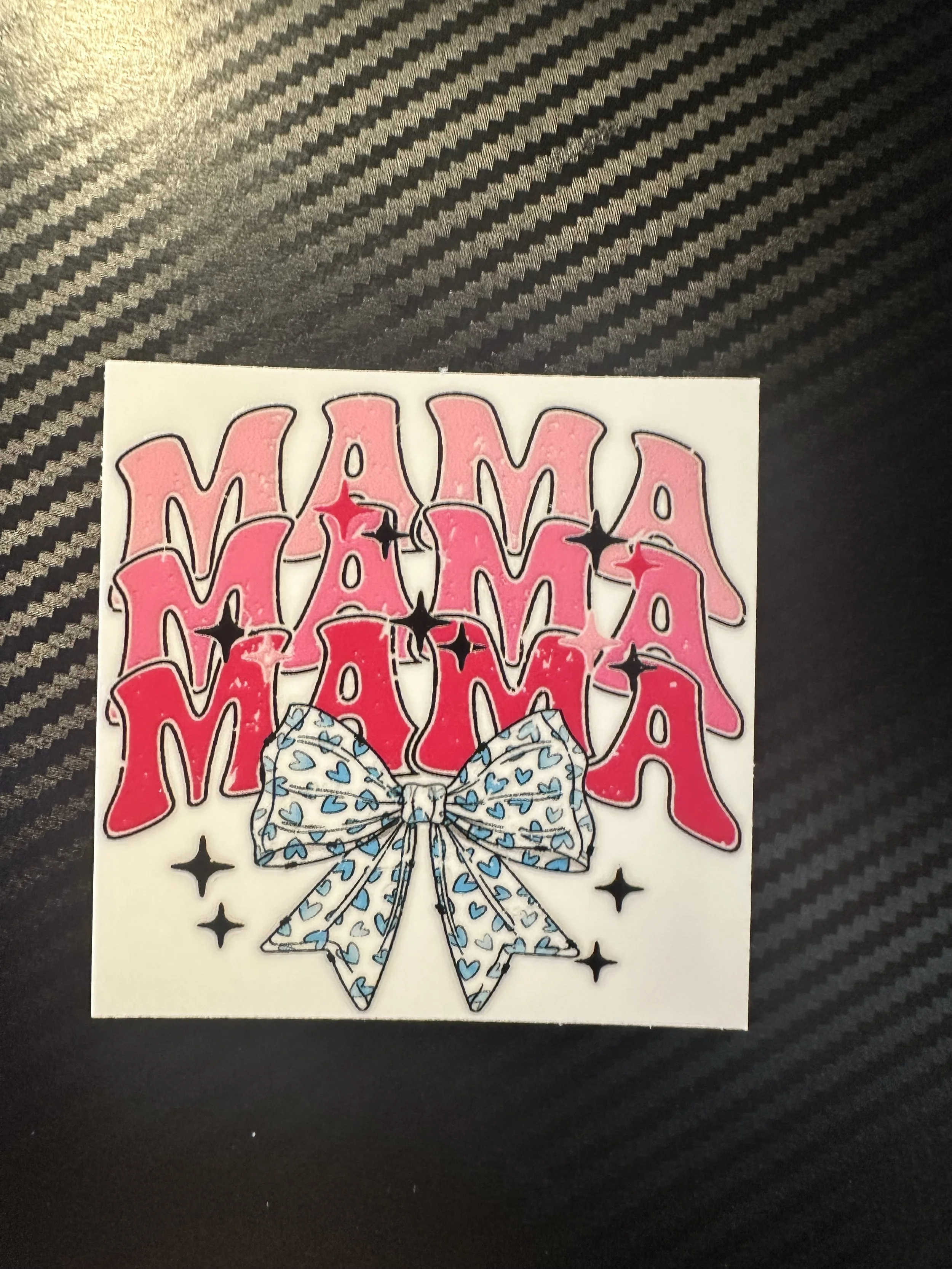 Mama mama mama with bow