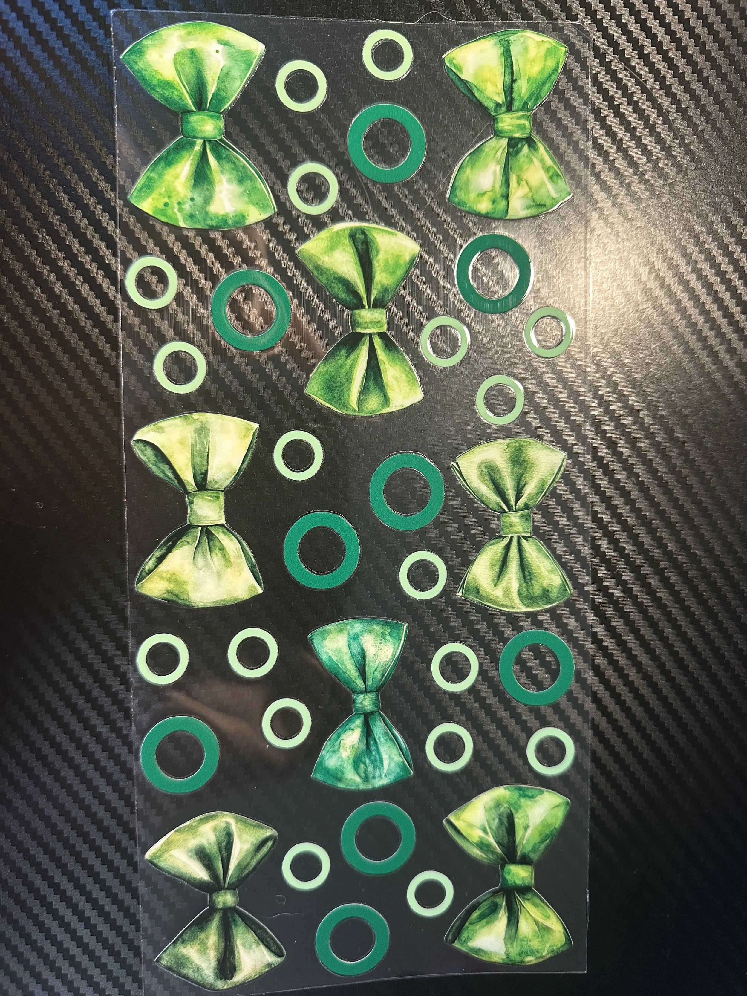 Green bows