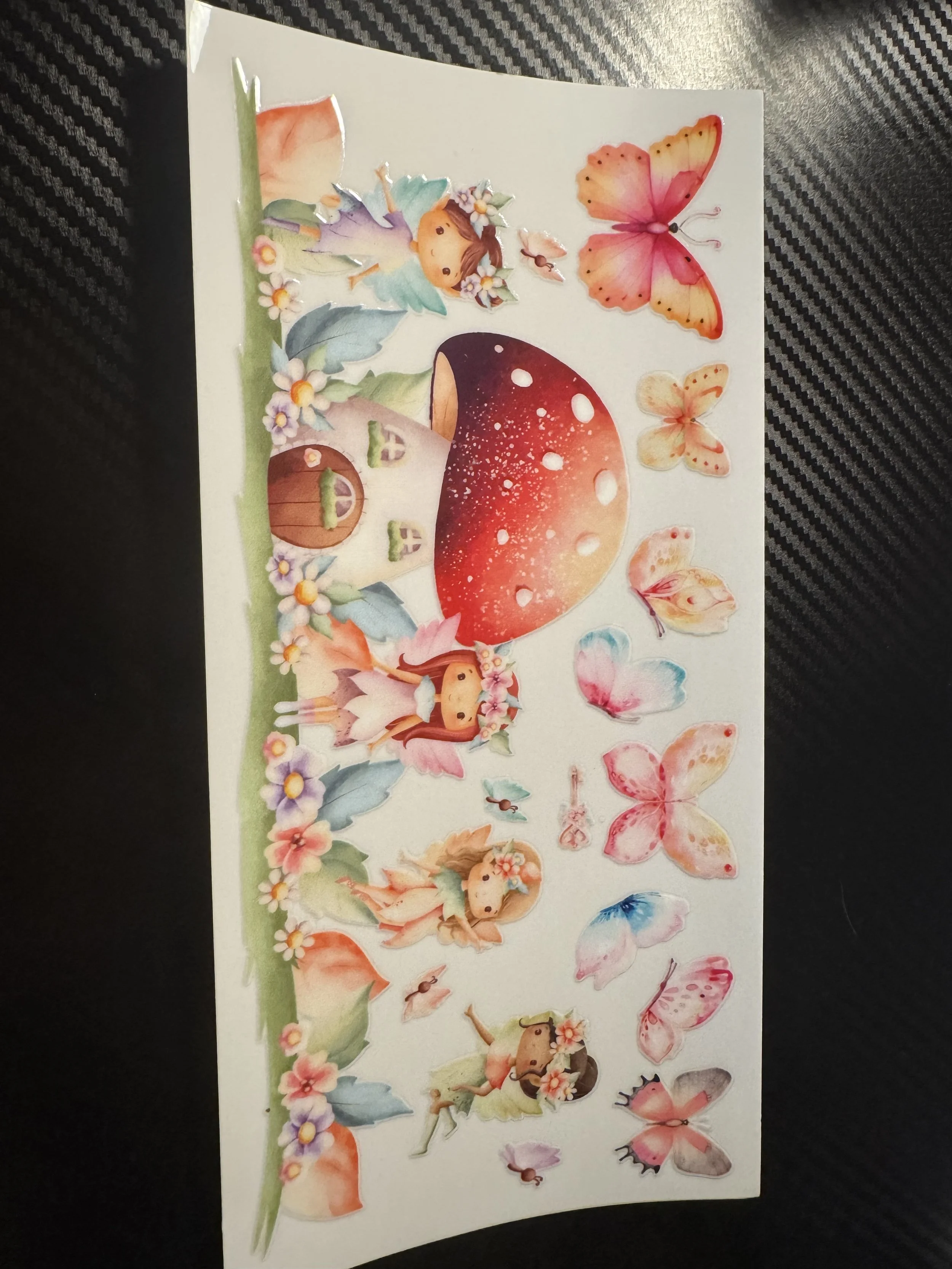 Fairy and Mushrooms
