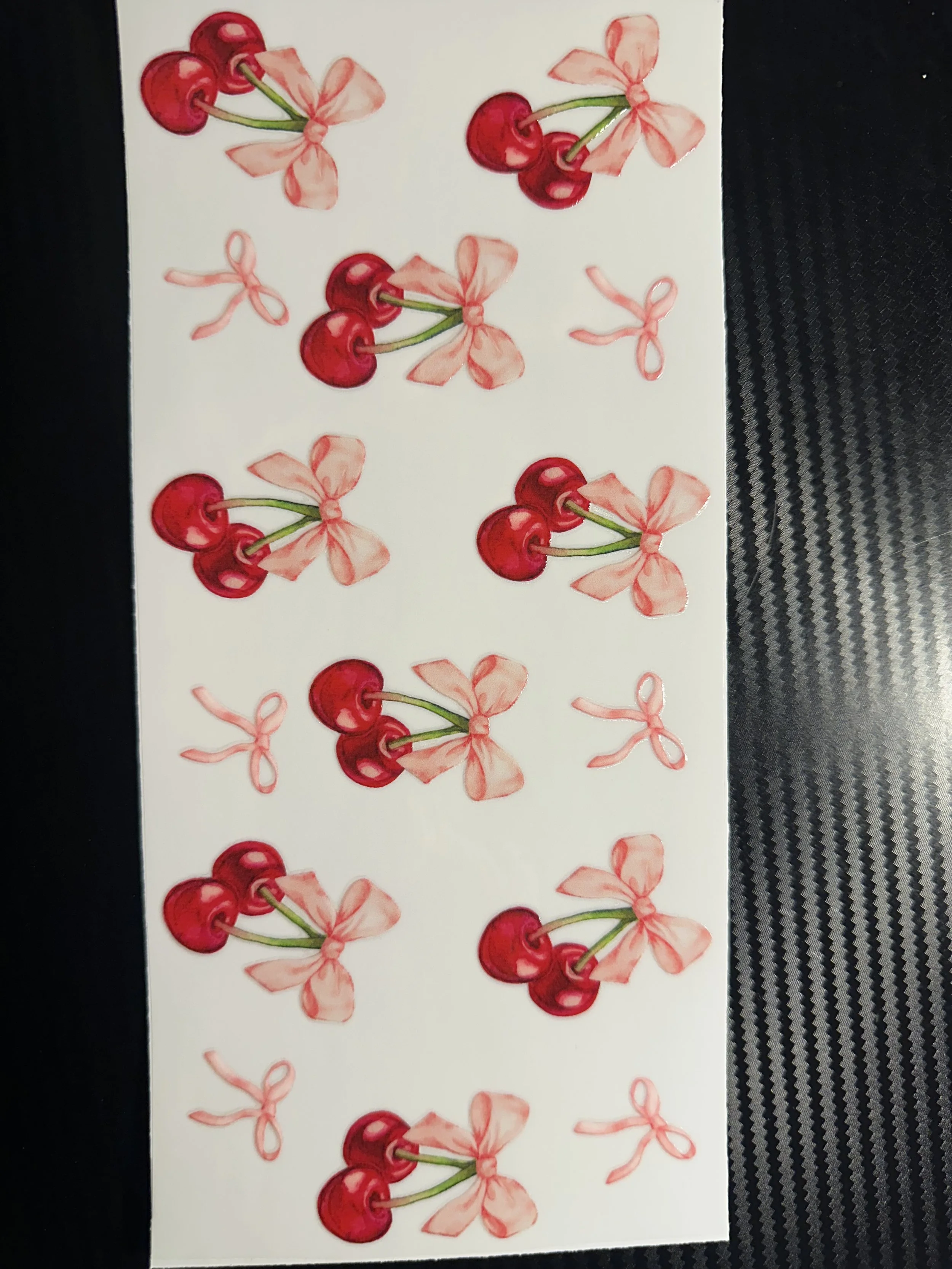 Cherries and bows