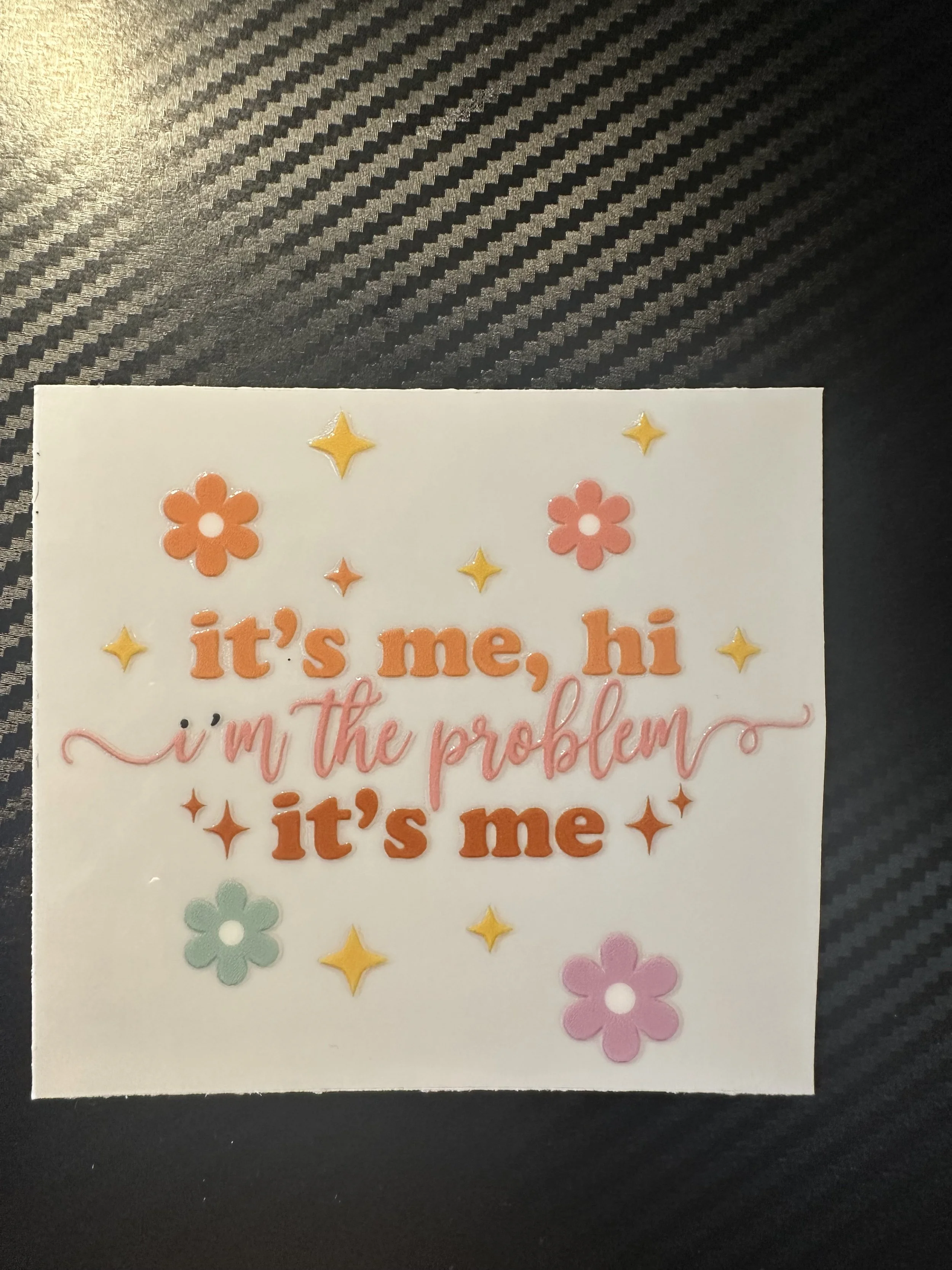 I’m the problem, its me