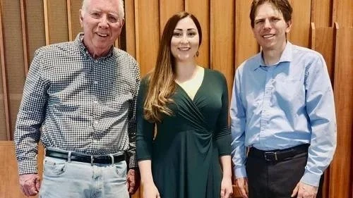 With soprano Allicia Woodberry and pianist Andrew Stewart
