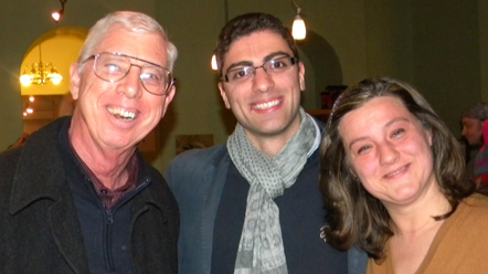 Garth with Ariyo Shahry and Ljiljana Jovanovic.