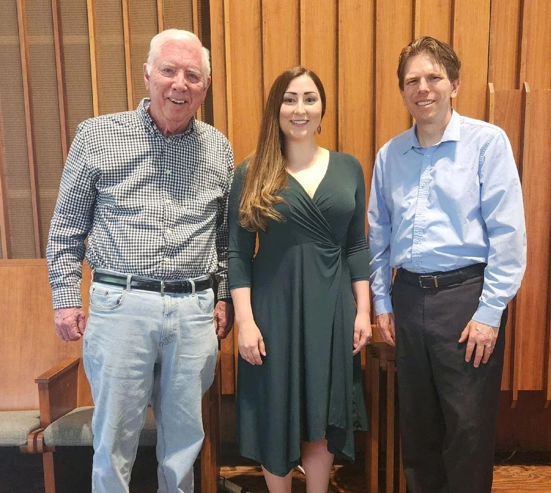 With soprano Allicia Woodberry and pianist Andrew Stewart