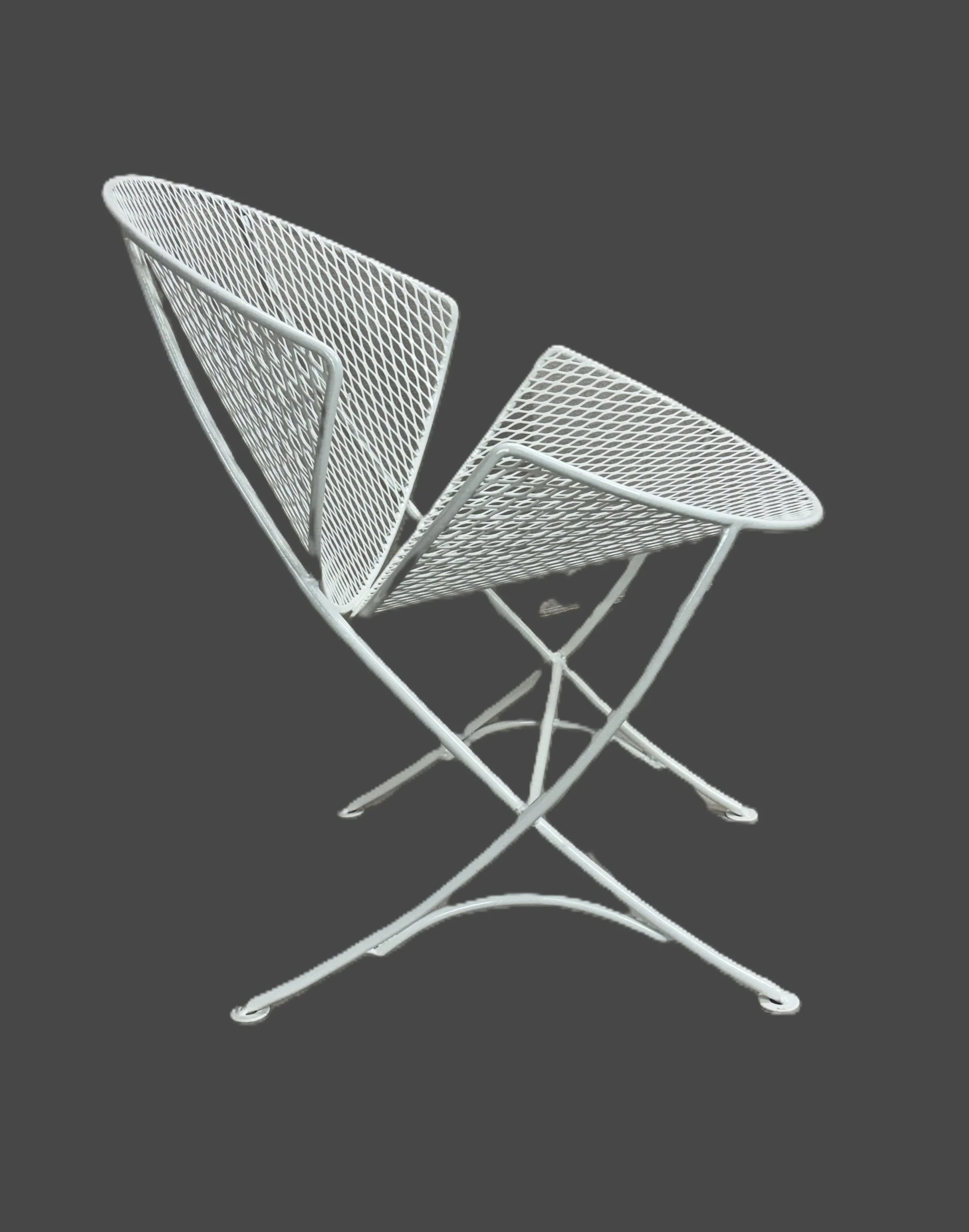 "Orange Slice" Chairs by Maurizio Tempestini, American, mid-20th century.