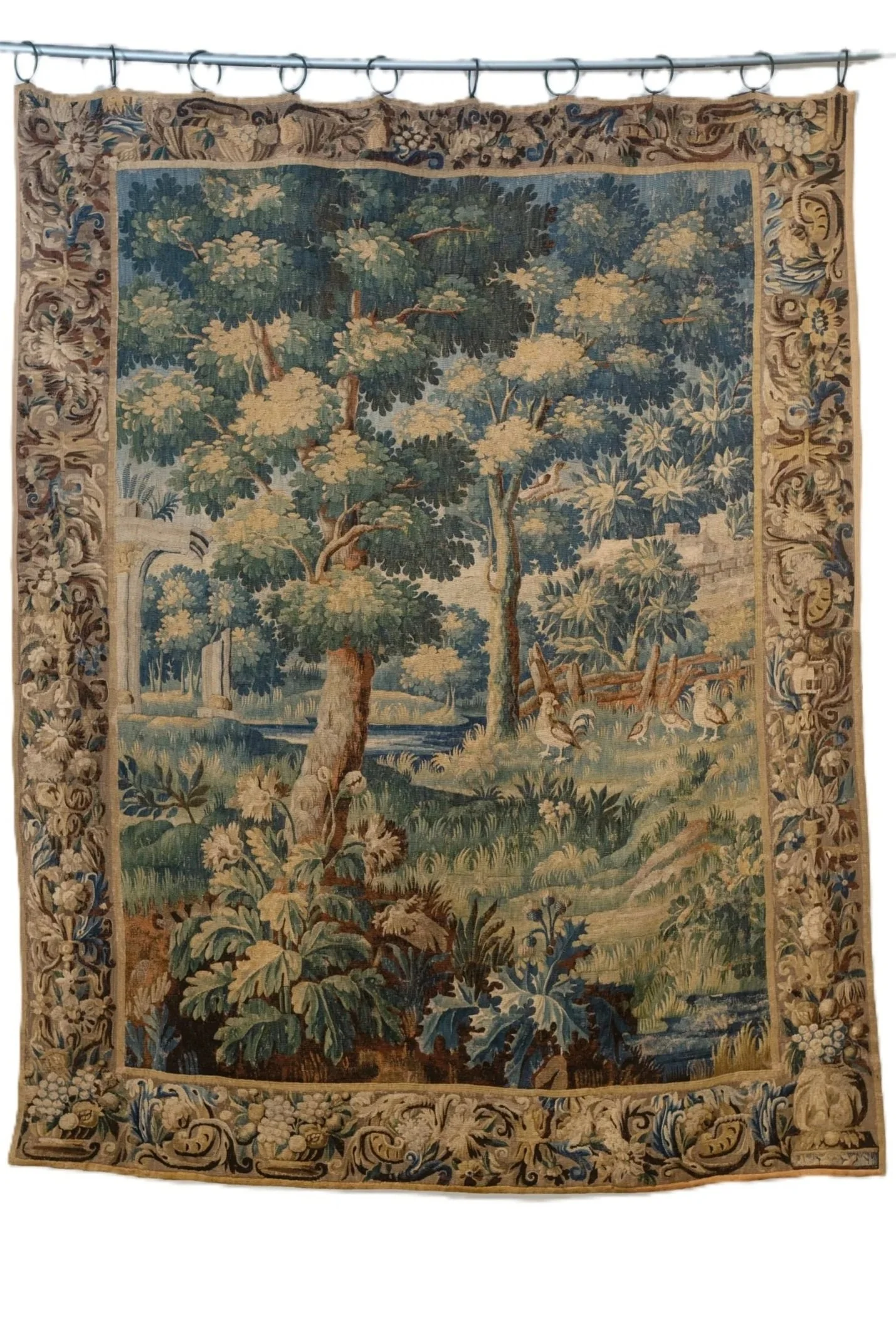 Aubusson Verdure Tapestry, 18th Century