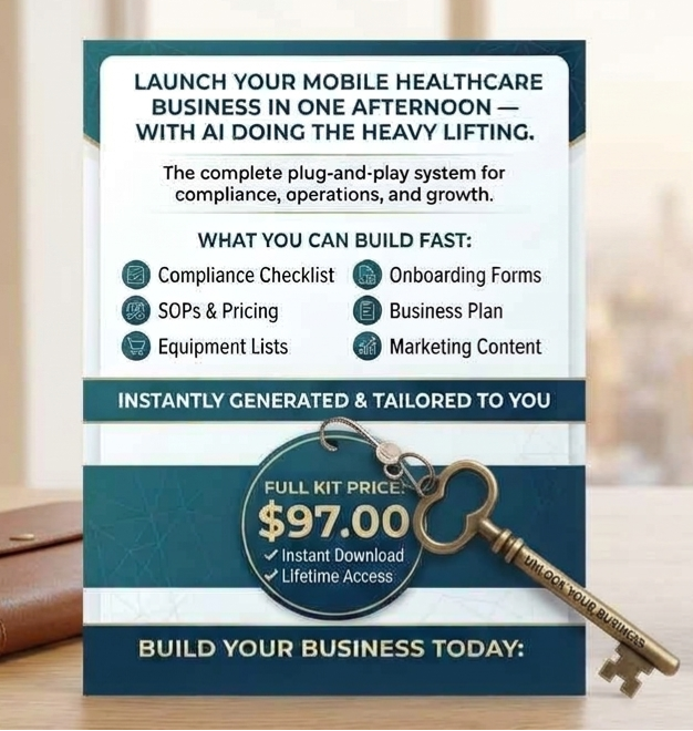 The 123 AI Mobile Healthcare Compliance Kit™