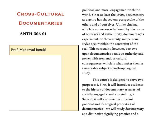 syllabus screenshot