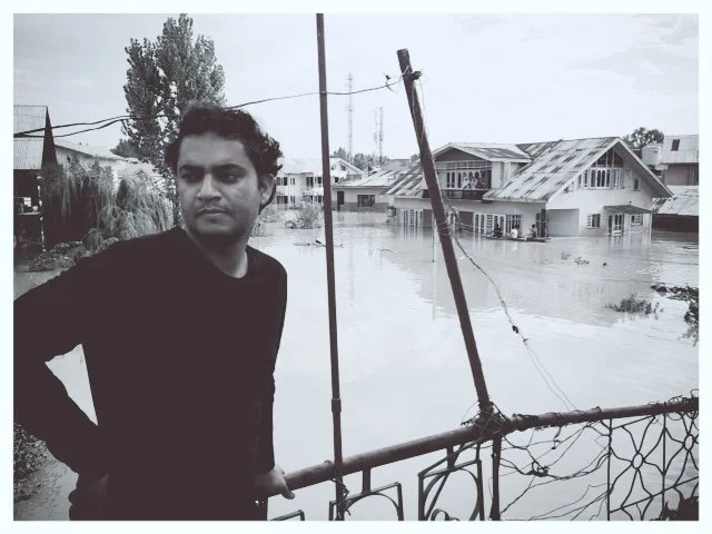 Mohamad Junaid  in Kashmir in 2014 doing Anthropology Fieldwork.