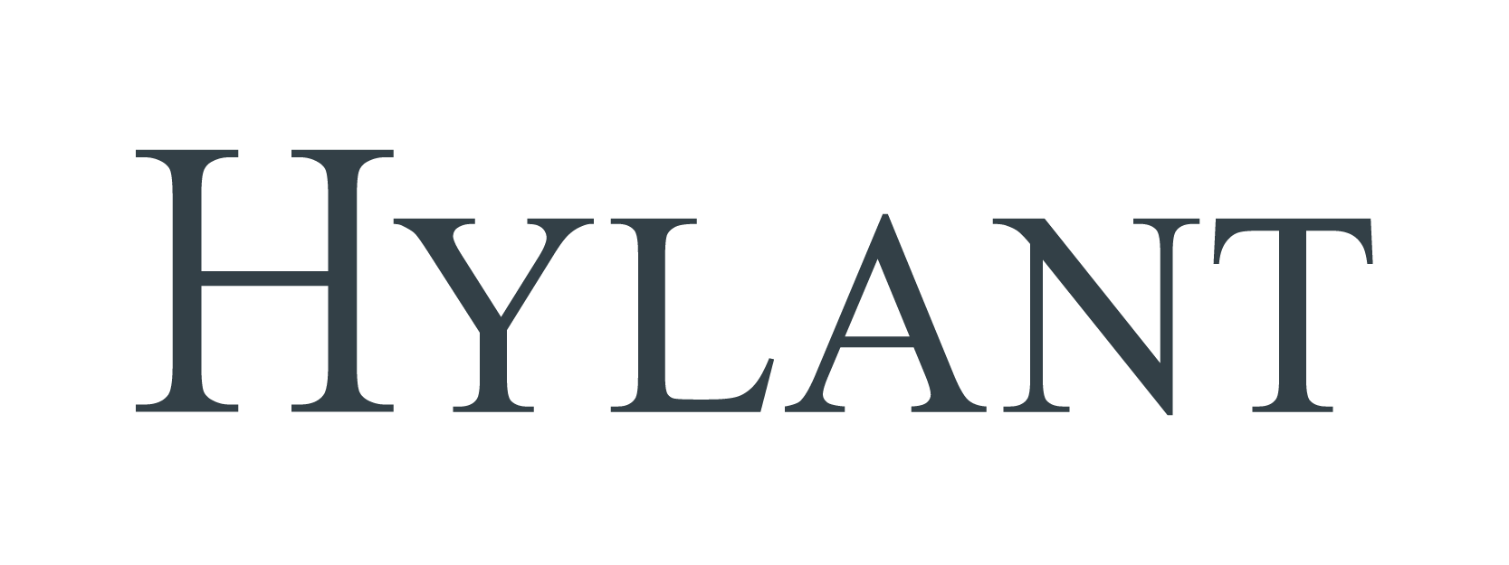 The word 'HYLIANT' written in large, dark gray serif font.