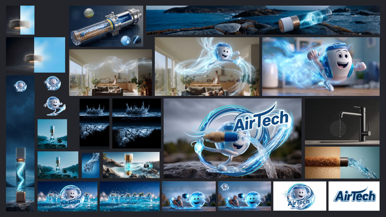 Aperçu des visuels pour AirTech