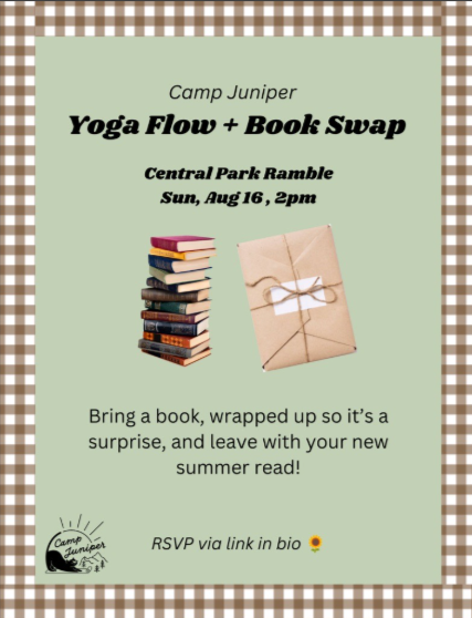 Camp Juniper Flow + Book Swap! 📚☀️