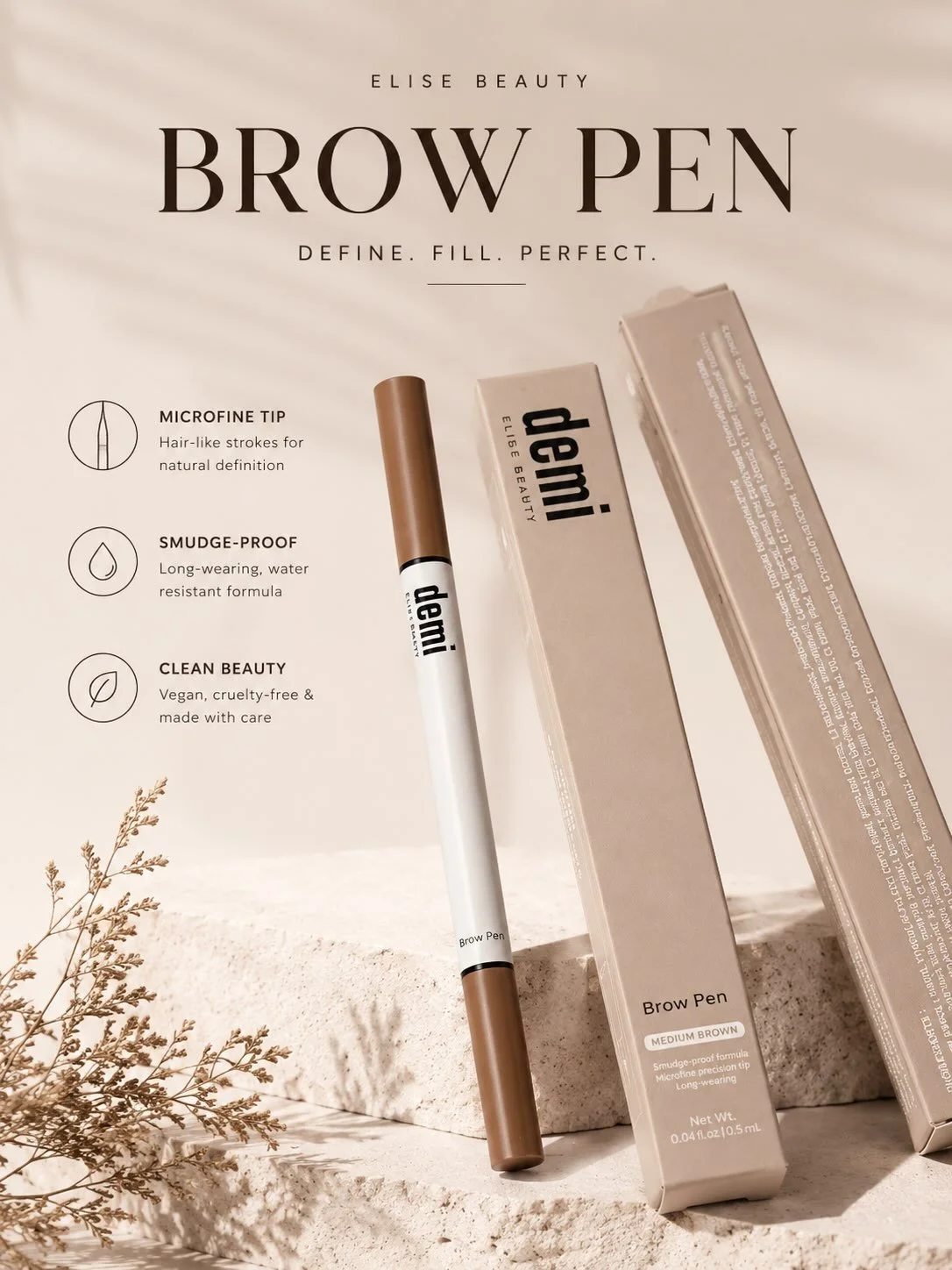 ✨ IT&rsquo;S HERE! ✨

My Brow Pen is officially LIVE on the website! 

Create effortless, hair-like strokes and naturally fuller-looking brows with precision and ease. Whether you&rsquo;re filling in sparse areas or creating that perfect fluffy brow 