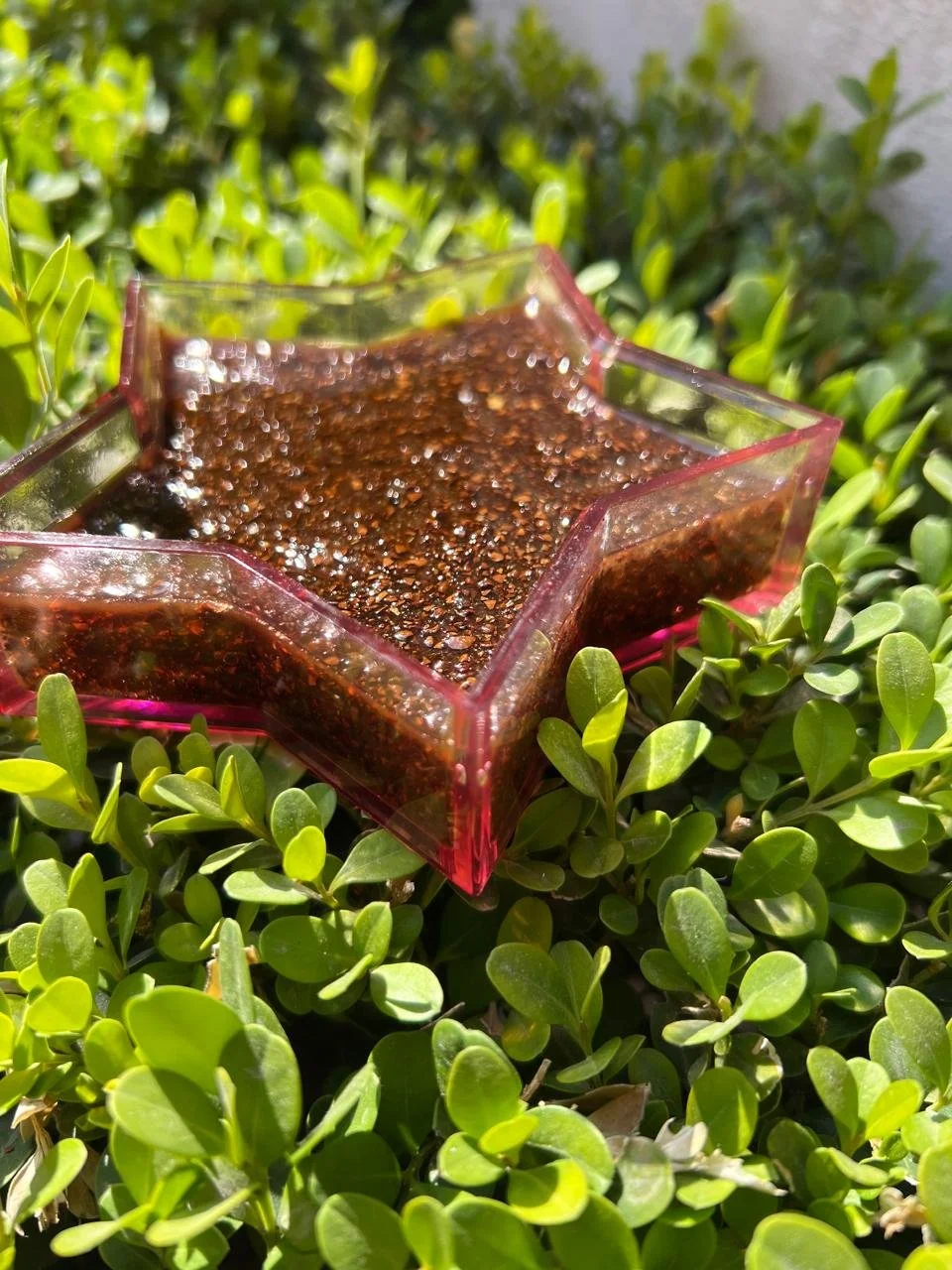 Exfoliante de café con miel