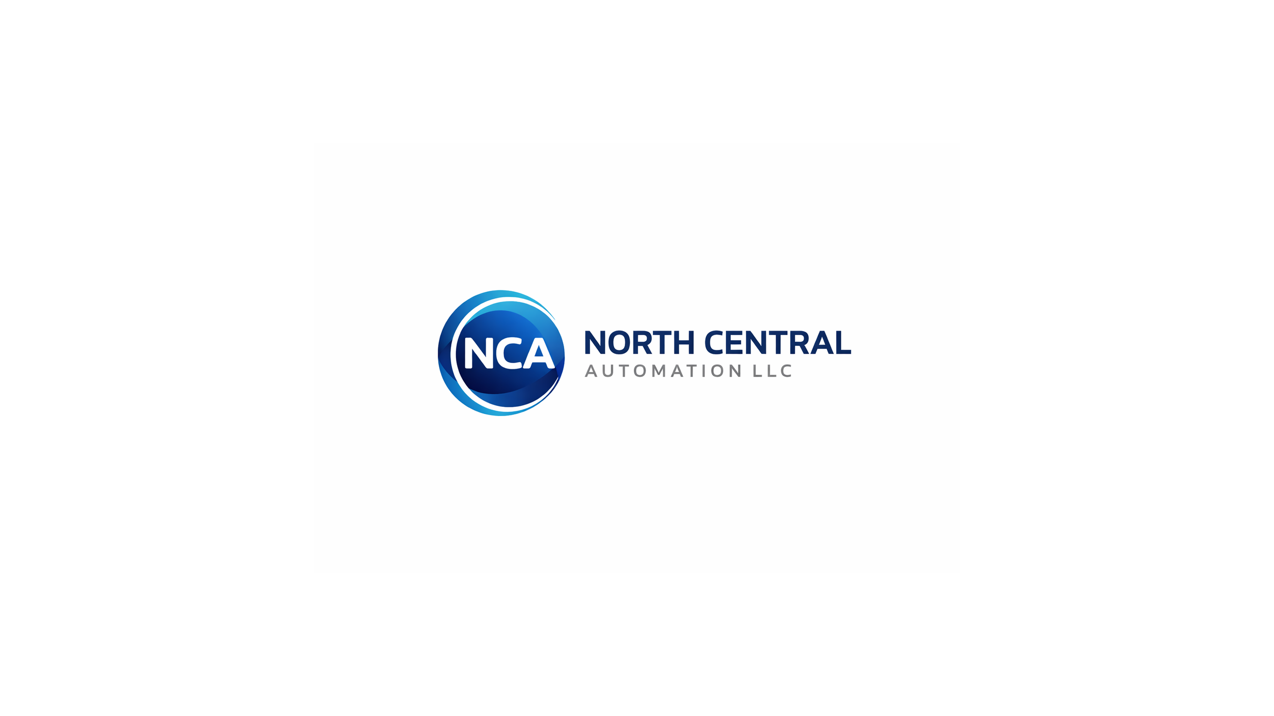 NCA North Central Automation LLC logo in blue with the text 'NCA North Central Automation LLC' on a white background.