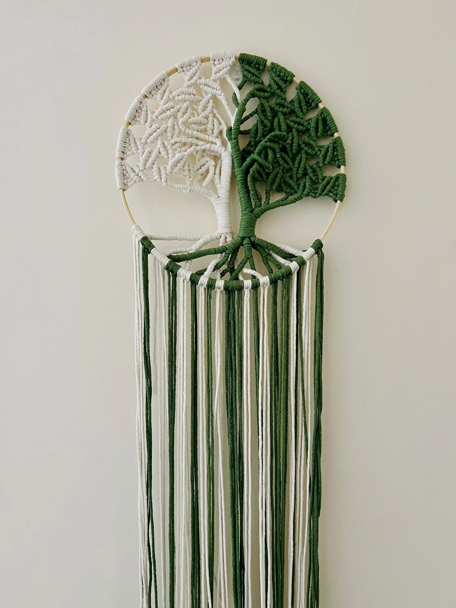 Dual-Tone Tree of Life wall hanging