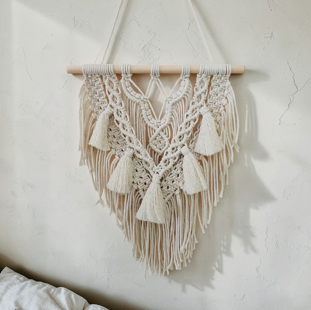 Bohemian Tassel wall hanging