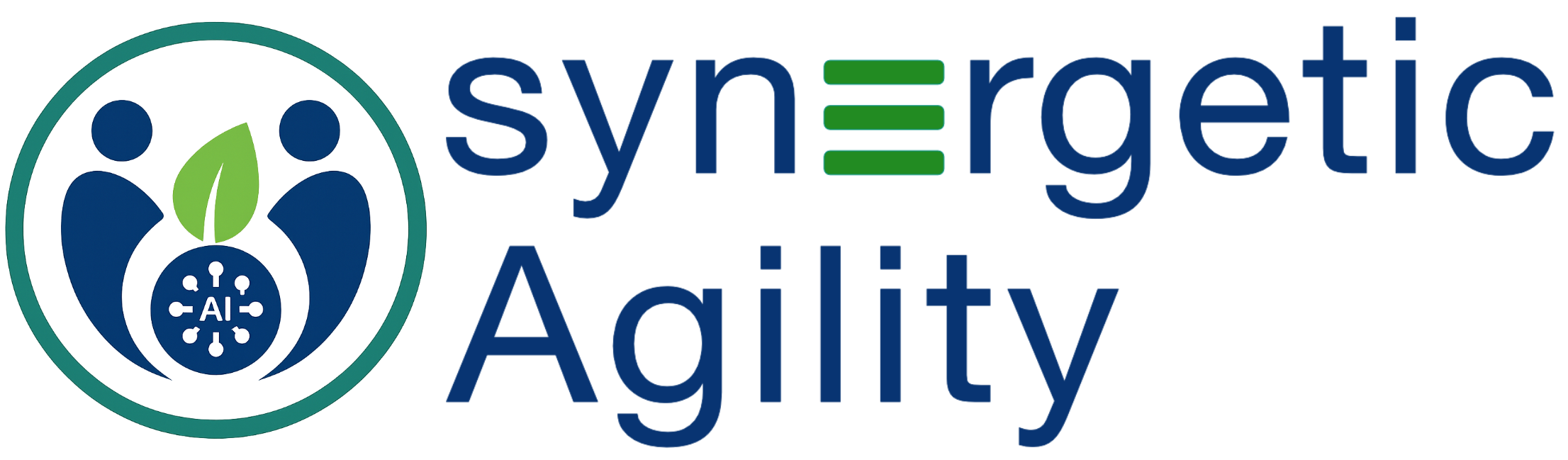 Synergetic Agility logo representing enterprise transformation through AI-enabled and ESG-aligned execution