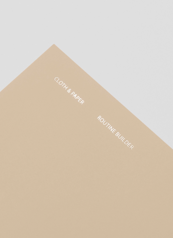 Routine Builder Notebook
