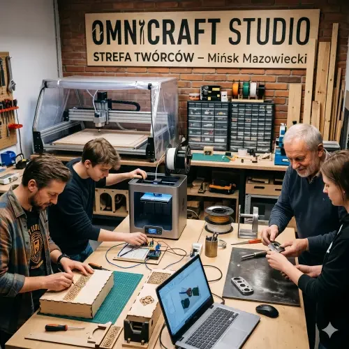 Majsterkowicze w OmniCraft Studio - Mińsk Mazowiecki