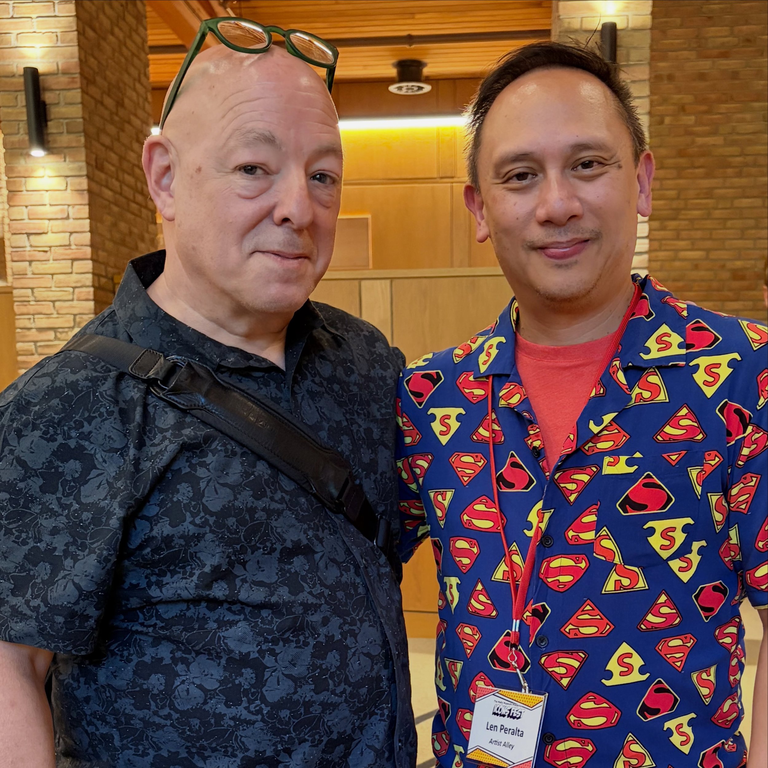 Today&rsquo;s Icon Fest @maltzmuseum was a lot of fun. I got to see @brianmbendis again, met @realmarcandreyko and had them sign my copy of Torso (achievement unlocked). Also got my copy of House of M signed which was a real dream come true. I ended 