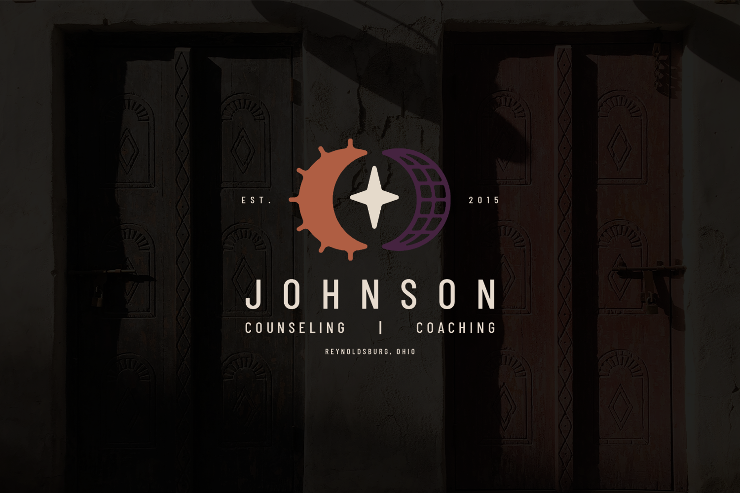 Johnson Counseling and Coaching graphic design by Inflow Designs