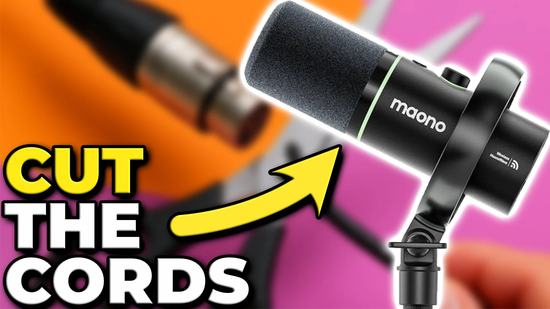 Maono made a hybrid microphone that has wireless capabilities, and it's pretty cool. Check out my latest video for a full review on the microphone. Link in Bio. #microphone #podcaster #contentcreators