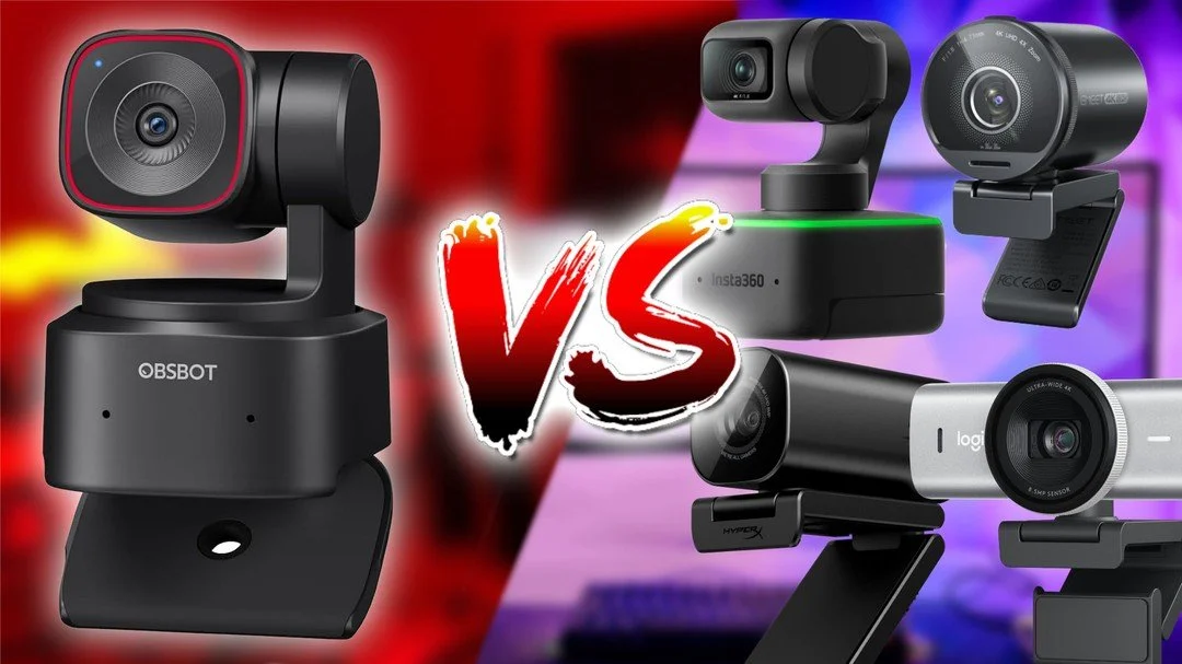 @obsbot challenged me to put their camera, the OBSBOT Tiny 2 Lite against some of the best cameras on the market. Did they hold up against the competition? Check out my latest video to find out. Link in Description. #webcam