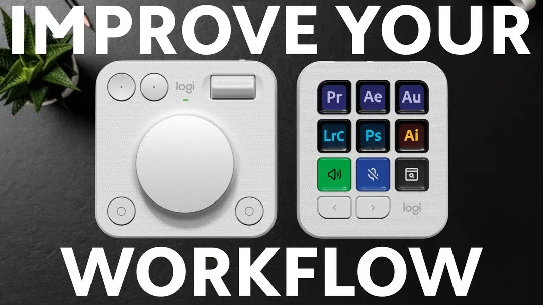 @logitech has release their latest product, the Logitech MX Creative Console, a device (well, devices) that will help speed up your editing workflows and so much more. Come check out my review on my YouTube Channel! #editing #productivity #logitech