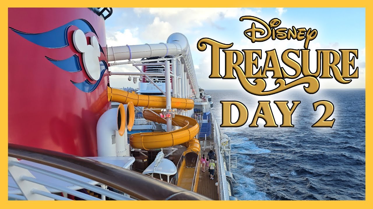 Disney Treasure Day 2 - A Day At Sea, Hook's Barbery, Haunted Mansion Parlor