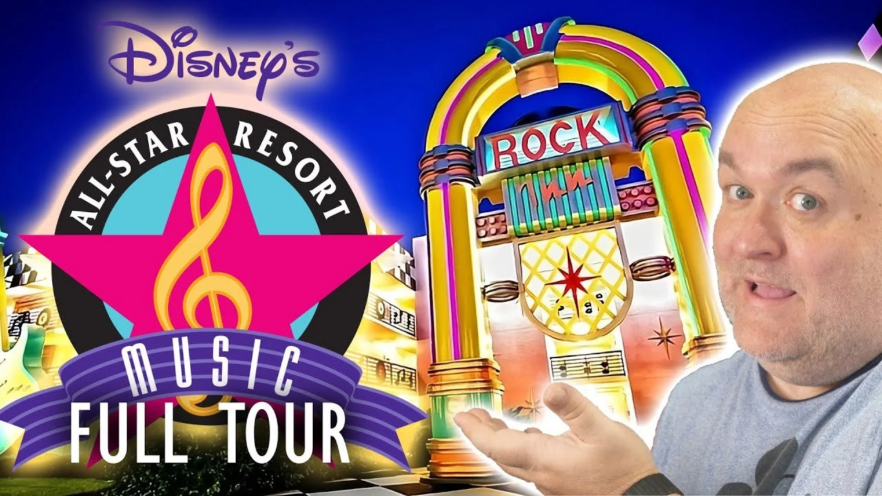 Disney’s All-Star Music Resort FULL TOUR (Rooms, Pools, Food &amp; Transportation)