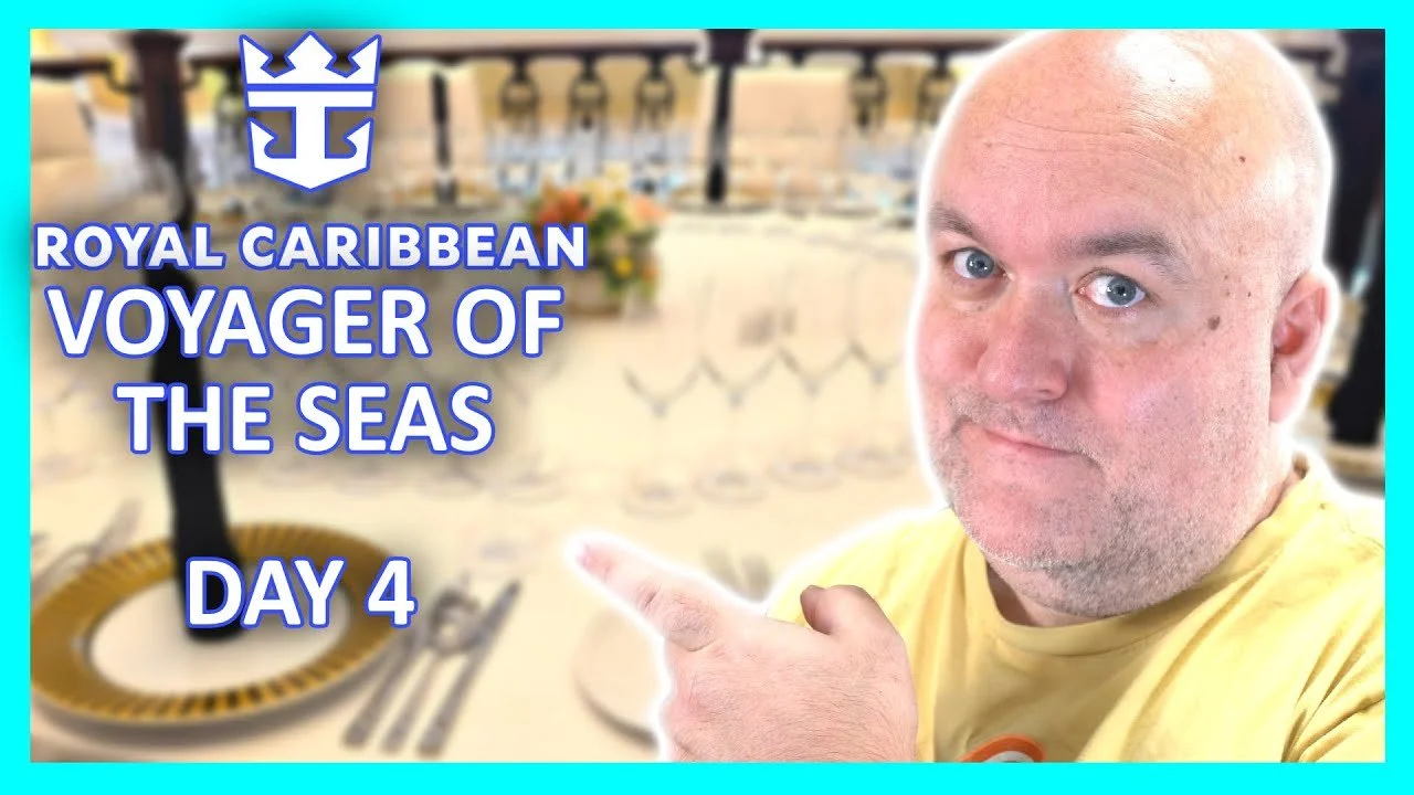 Day 4 on the Voyager of the Seas - Galley Tours, Brunch and Evening Entertainment