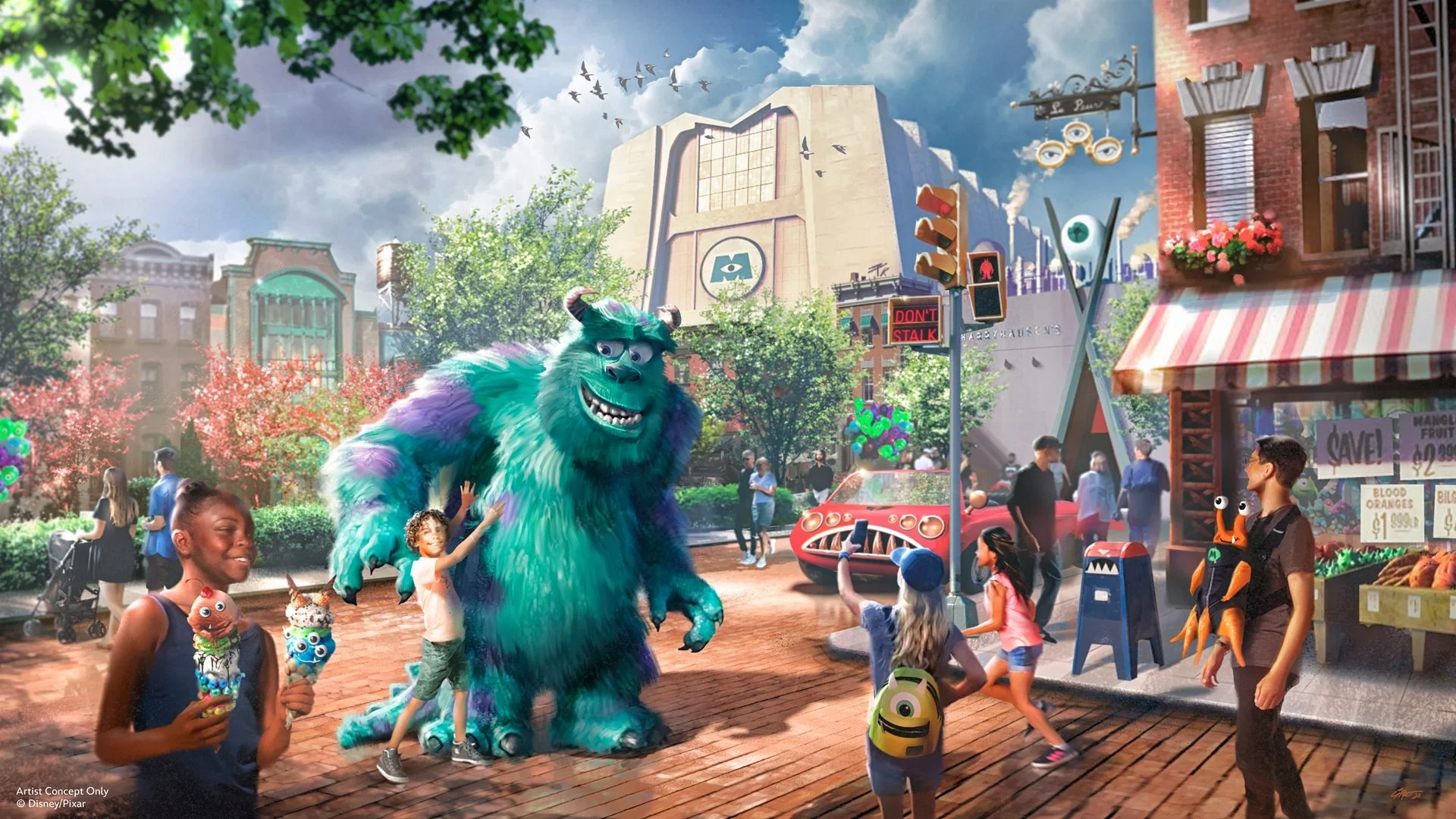 Disney Reveals the Story Behind Monstropolis Coming to Hollywood Studios