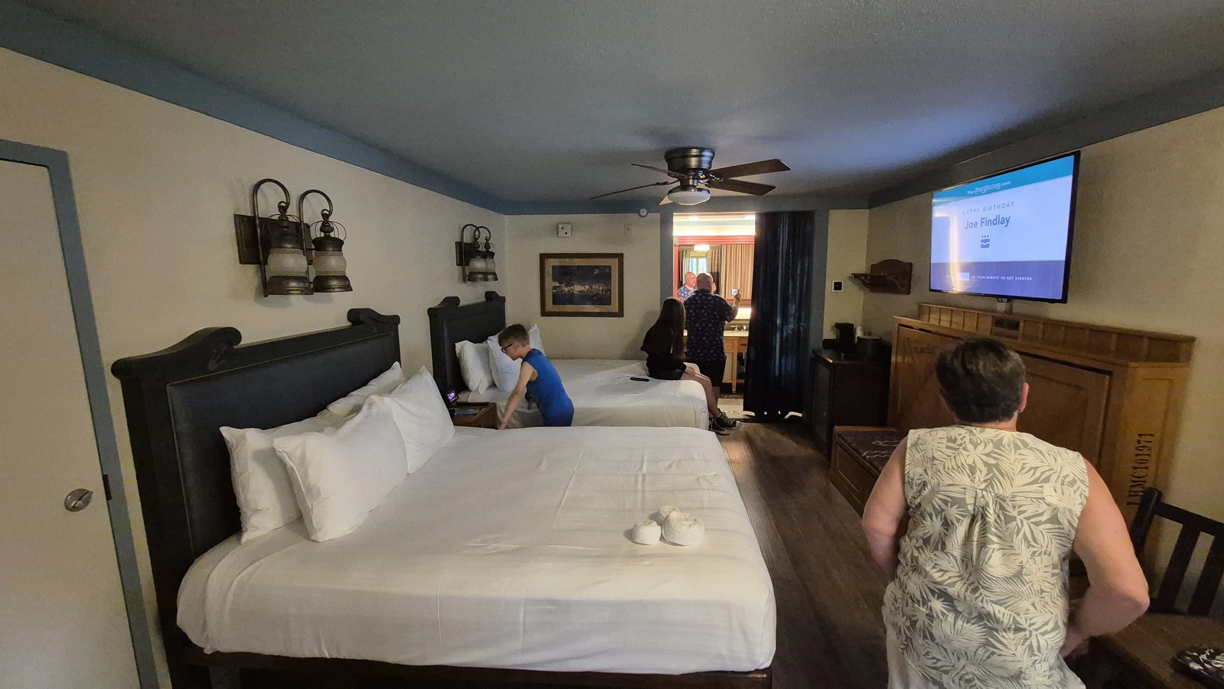 A Standard room at Disney's Port Orleans Riverside Resort