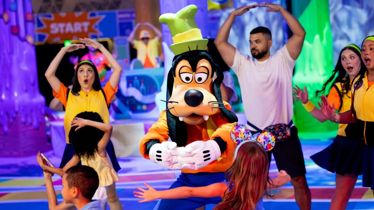 Goofy at Goofycore in EPCOT's Communicore Hall
