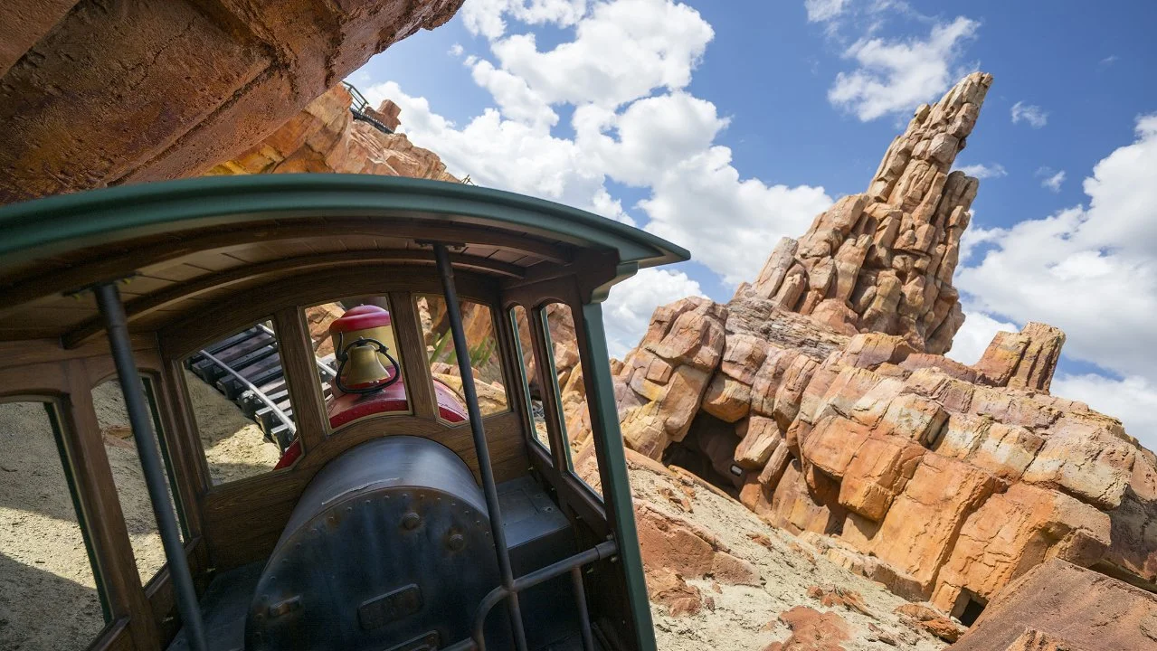 Big Thunder Mountain Railroad, now reopened at Magic Kingdom at Walt Disney World