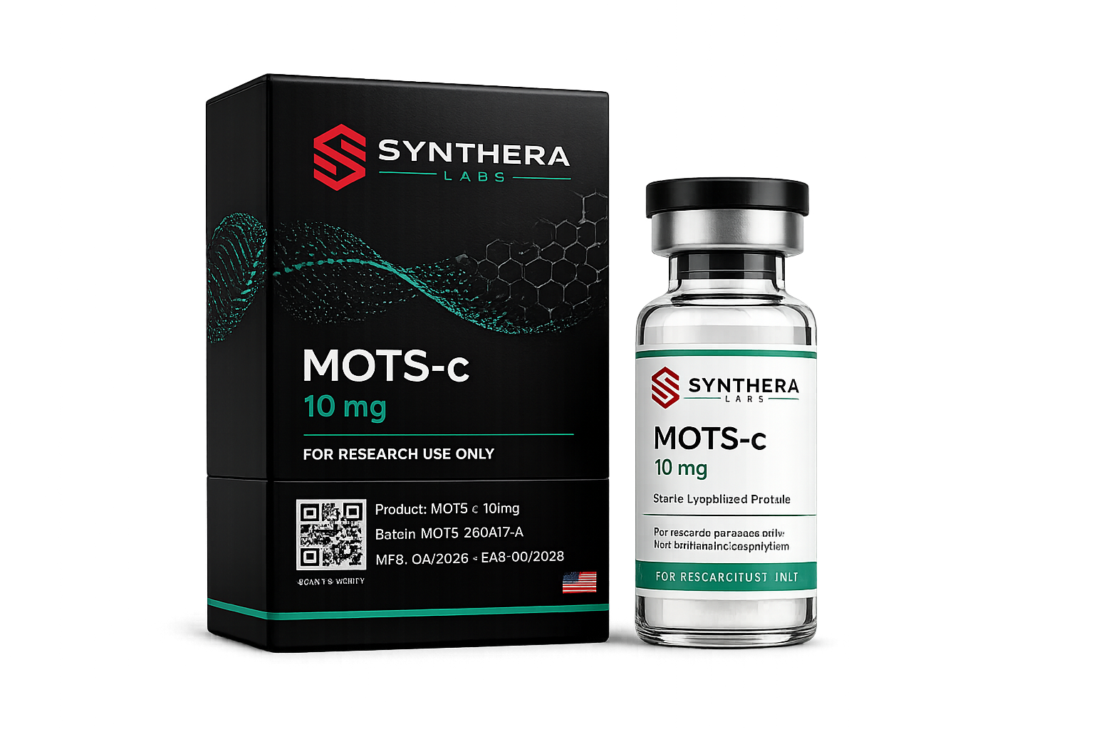MOTS-c 10 mg — Metabolic & Mitochondrial Research System