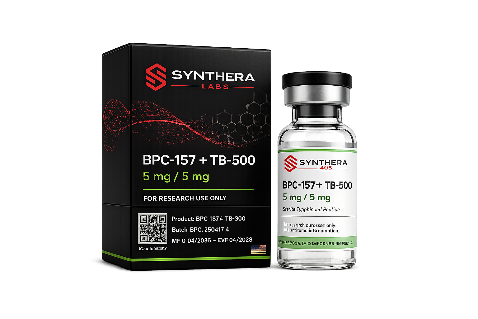 BPC-157 + TB-500 10 mg — Regenerative Research Peptide System