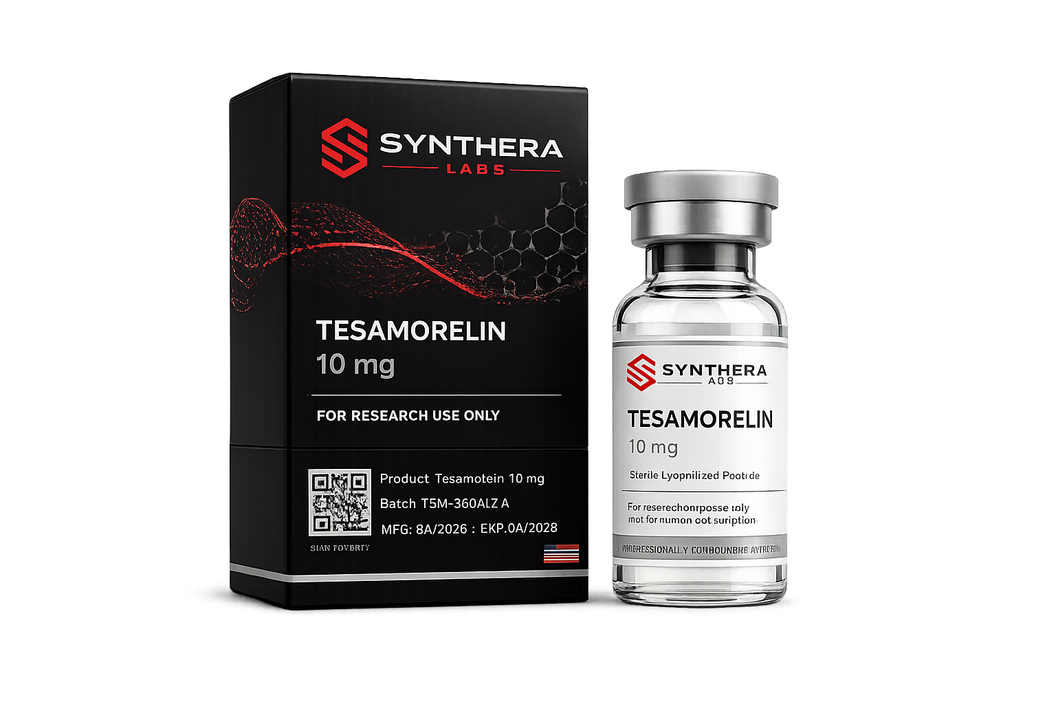 Tesamorelin 10 mg — GHRH Analog Research Peptide