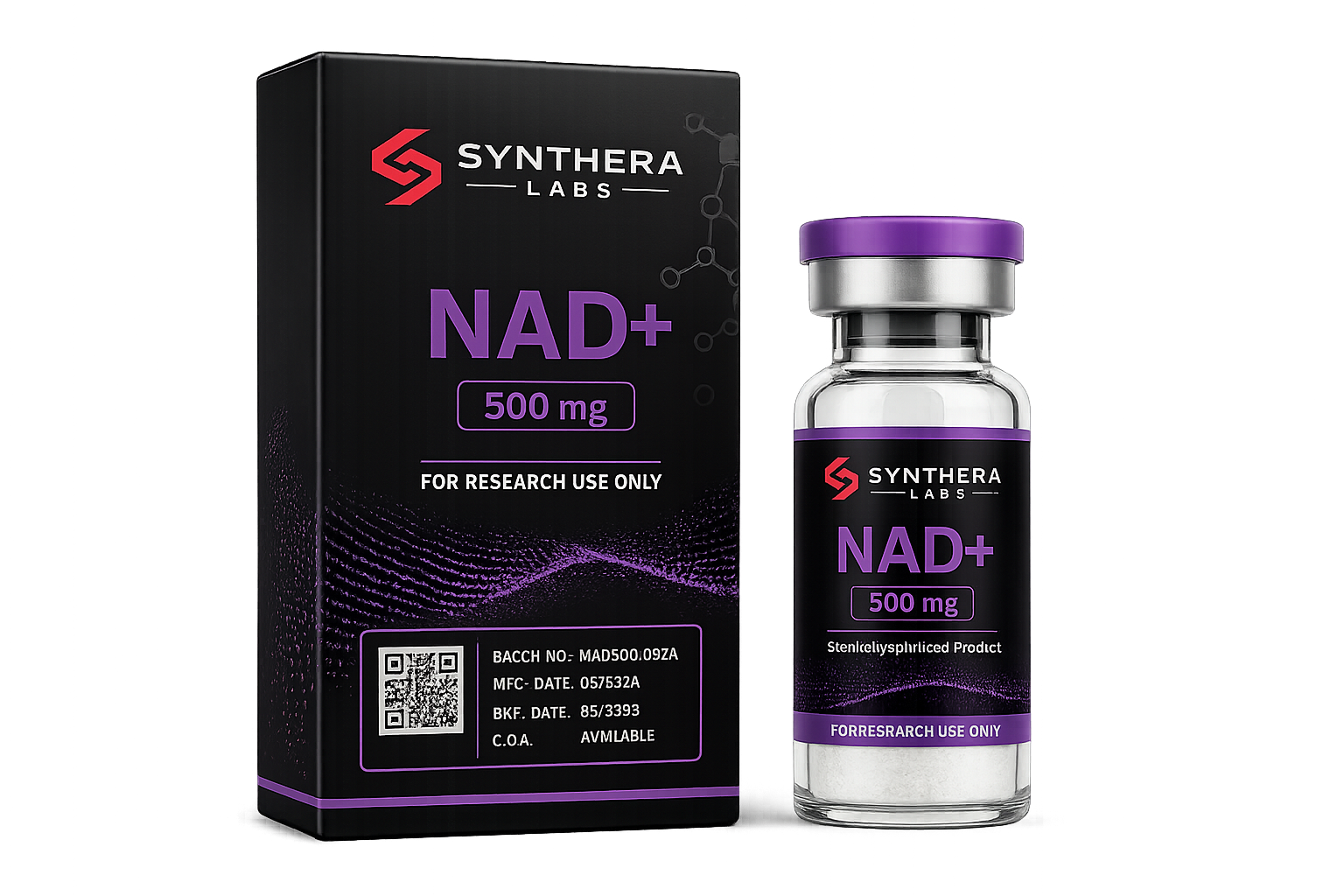 NAD+ 500 mg — Mitochondrial & Longevity Research Compound