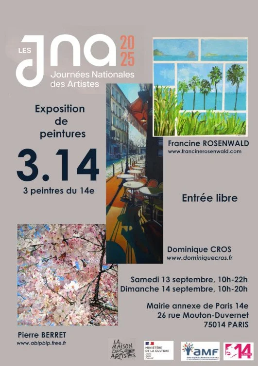 Journées nationales des artistes JNA 2025