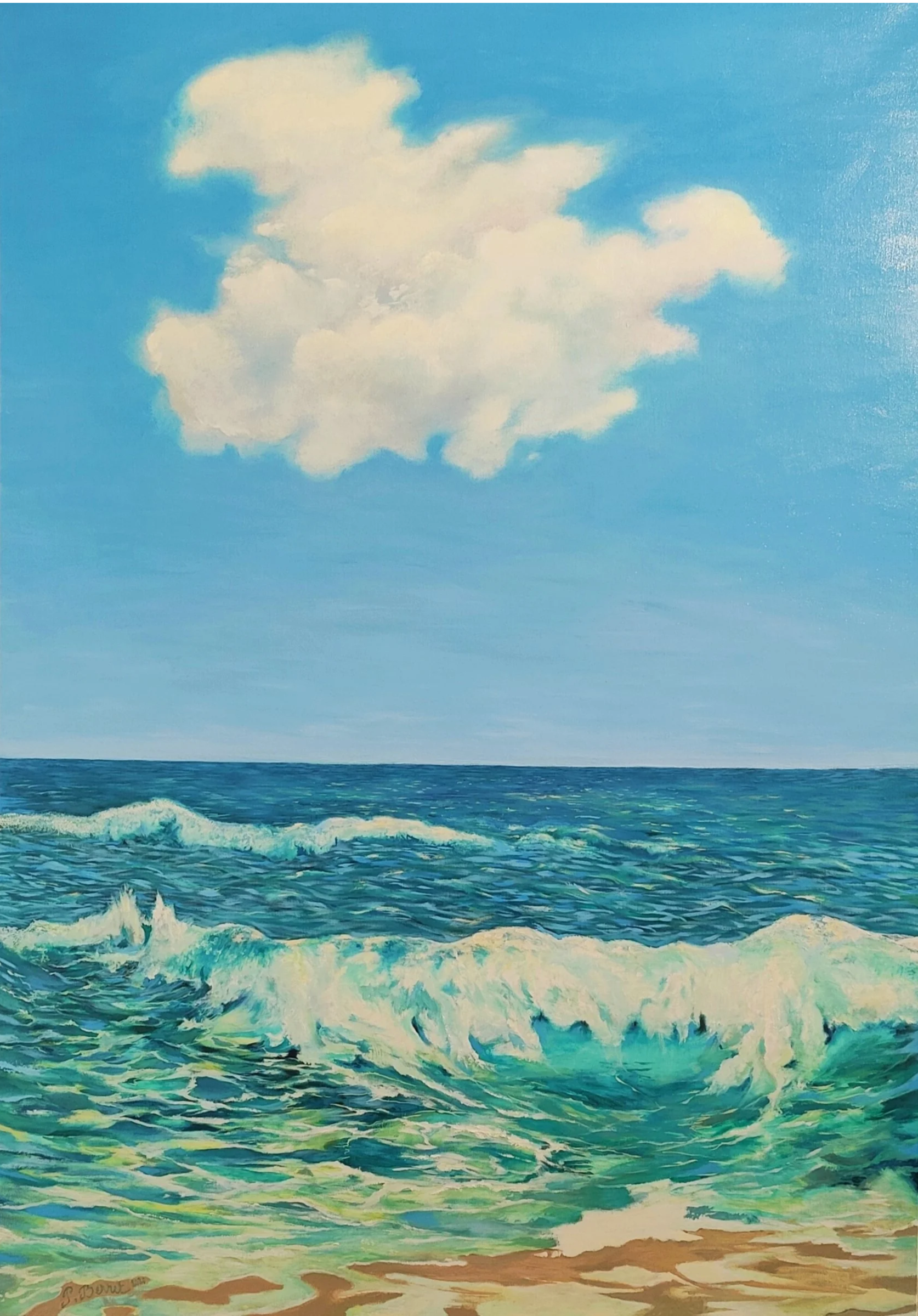 Nuage plage