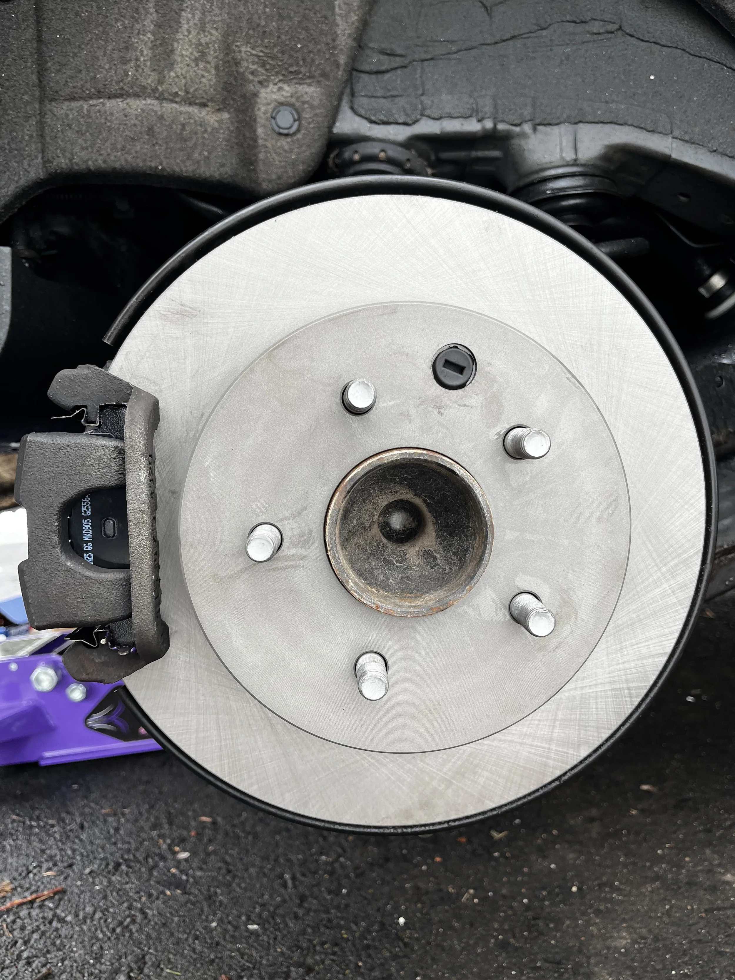 Replaced with new rotor