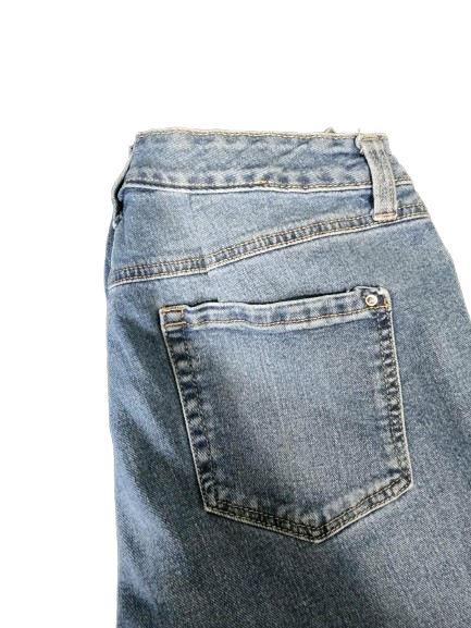 Waist taken in on jeans. 