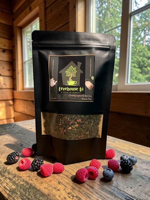 Champagne & Berries Green Tea 4oz