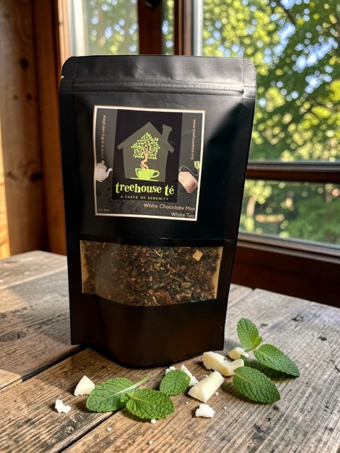 White Chocolate Mint White Tea 4oz