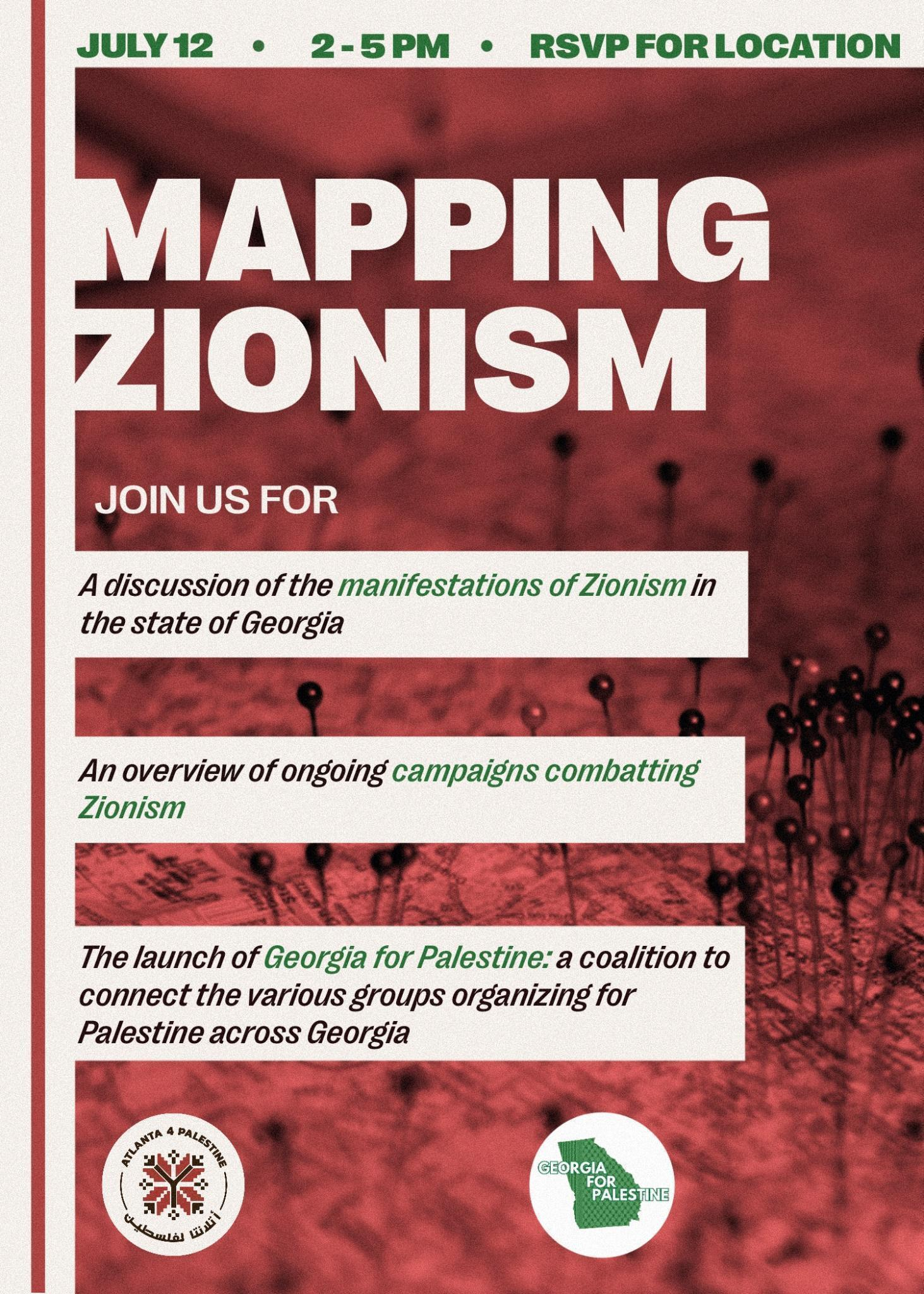 Mapping Out Zionism