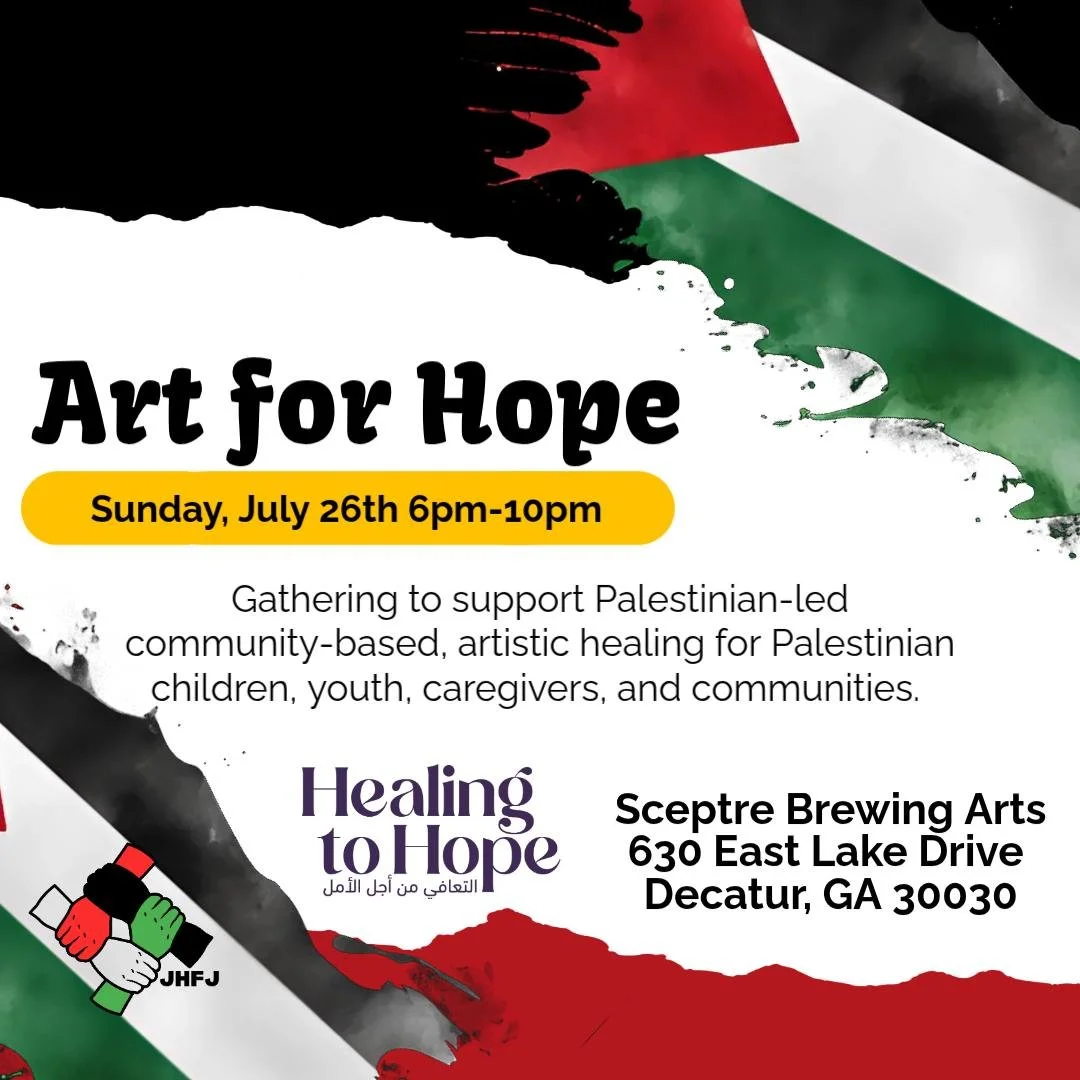 JHFJ & Healing to Hope: Art for Hope