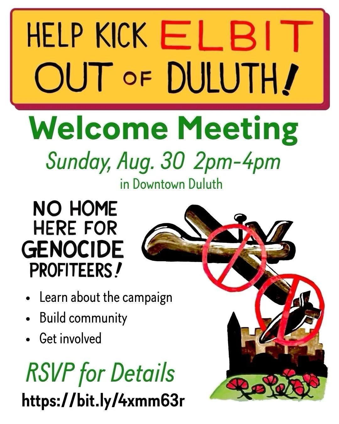 Evict Elbit Welcome Meeting